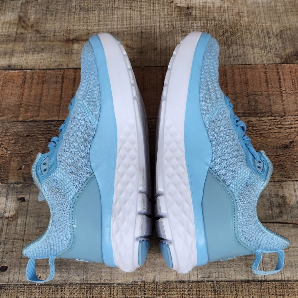 Gravity Defyer G-Defy XLR8 Women Sz 8 Blue Knit Lace Up Running Shoes Comfort - Picture 7 of 9